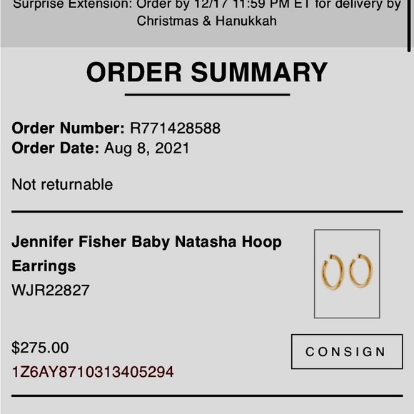 Baby Natasha hoops Jennifer fisher - Picture 2 of 5